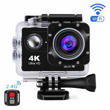 Waterproof Camera 2.0' Screen 4K 1080 HDR  with Remote Control Bundle