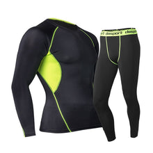 Mens "Long Johns" Anti-microbial Stretch Thermal Underwear Set